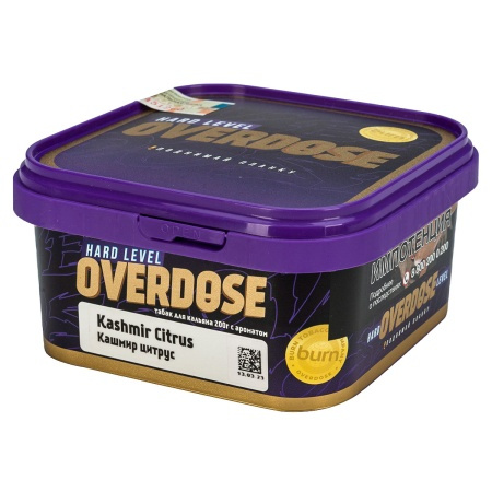 Overdose - Kashmir Citrus (Виноградный ром) 200гр