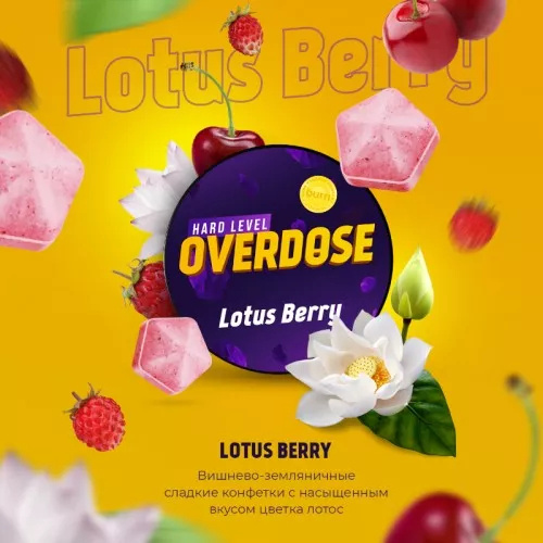 Overdose - Lotus Berry (Лотос, вишня, земляника) 25гр