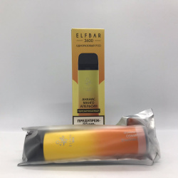 Elf Bar 3600 затяжек - Ананас, манго, апельсин