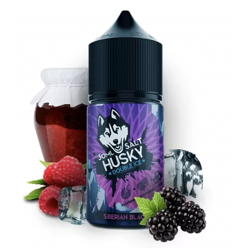Husky Double ice - Siberian black (Малина, Ежевика) 30мл 20мг