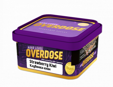 Overdose - Strawberry Kiwi (Клубника, киви) 200гр