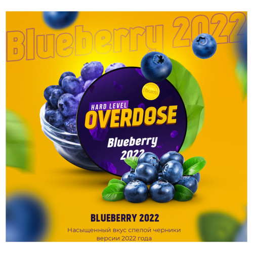 Overdose - Blueberry 2022 (Черника года) 25гр