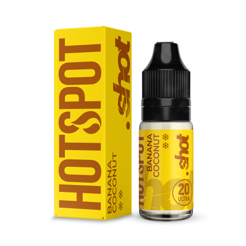 Hotspot Shot Ultra - Banana-Coconut 10мл/20