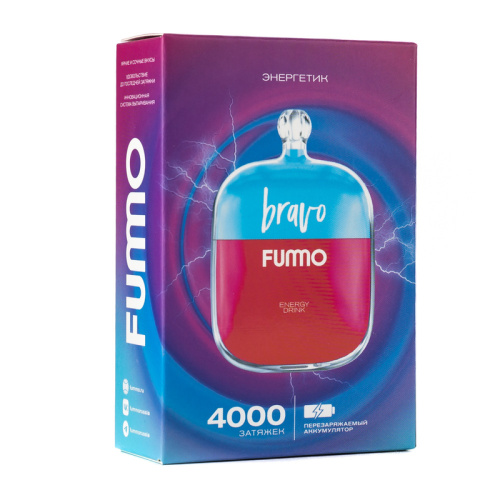Fummo Bravo (4000) Enegry Drink (Энергетик)