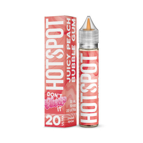 Ultra Salt Hotspot "DONT CHEW IT" - Персик Жвачка 30мл