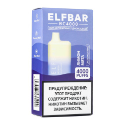 Elf Bar 4000затяжек - Лимон, мята
