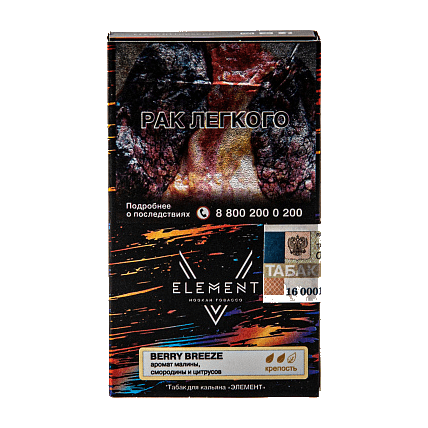 Element 25г (V) - Berry Breeze (Аромат малины, смородины и цитрусов)