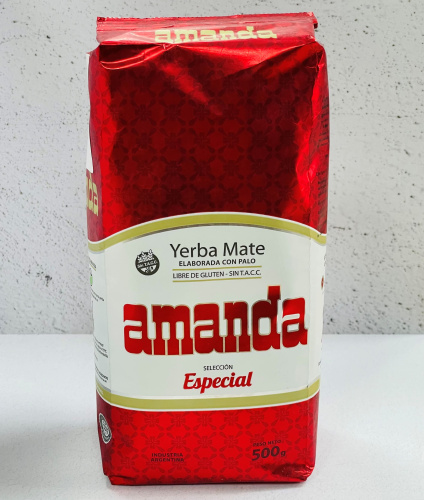 Мате Amanda Especial (отборный помол) 500гр - Аргентина