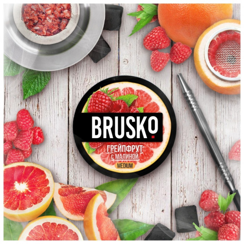 Brusco M - Грейпфрут с малиной 50г
