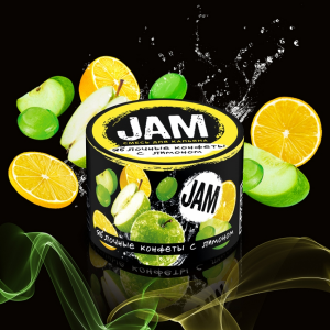 M JAM Яблочные леденцы с лимоном 50гр