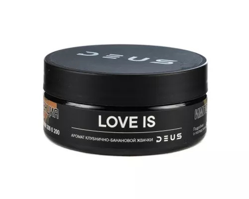 DEUS Love is (Клубнично-банановая жвачка) 100гр
