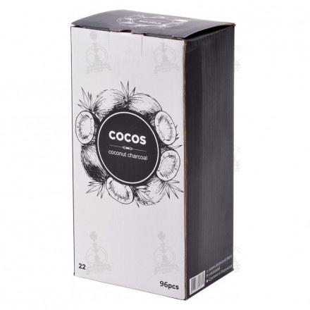 Уголь Cocos 96шт (22 мм)