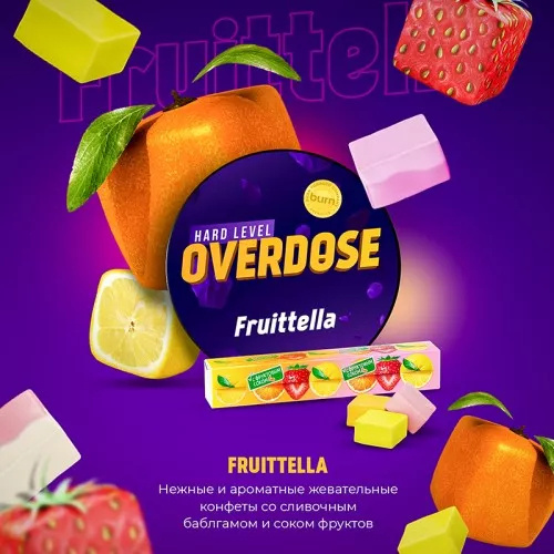  Overdose - Fruttella (Фруктовая конфета) 25гр