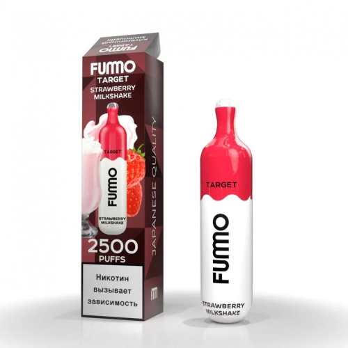 Fummo Target (2500) Strawberry Milkshake (Клубничный милкшейк)