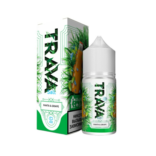 TRAVA (Фанта с виноградом,Лёд) 20 мг 30 мл