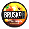 Brusco M - Персик с бананом и клубникой 50г