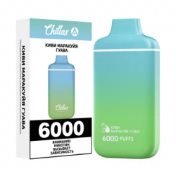 Chillax - Киви, маракуйя, гуава 6000 затяжек