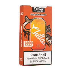 Chillax - Ледяной персик 6000 затяжек